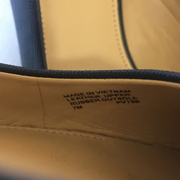 MK-Flex Pump Leather Size 7 Admiral Navy blue - Picture 7 of 7